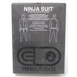 AIR BLASTER NINJA SUIT BLACK SIZE X-SMALL