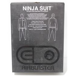 AIR BLASTER NINJA SUIT BLACK SIZE X-SMALL