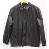 Image 1 : FOURSTAR MENS BLACK SHERPA BUTTON UP JACKET