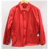 Image 1 : FOURSTAR MENS RED SHERPA BUTTON UP JACKET