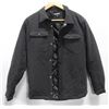 Image 1 : EKUMENIK MENS BLACK LINED BUTTON UP JACKET