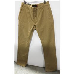 KR3W MENS KHAKI CHINO PANTS