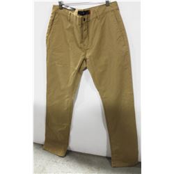 KR3W MENS KHAKI CHINO PANTS