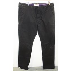 ALTAMONT DAVIS SLIM BLACK MENS CHINO PANTS