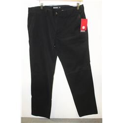 ELEMENT MENS BLACK CHINO PANTS