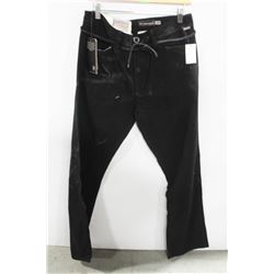 VOLCOM MENS GRITTER MODERN STRAIGHT FIT BLACK