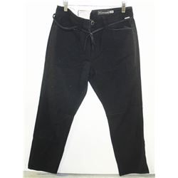 VOLCOM MENS GRITTER MODERN STRAIGHT FIT BLACK