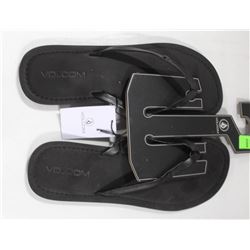 VOLCOM WOMENS LEGOS BLACK THONG SANDAL