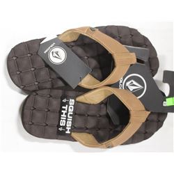 VOLCOM RECLINER LEATHER BROWN/LIGHT BROWN SQUISH