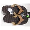 VOLCOM RECLINER LEATHER BROWN/LIGHT BROWN SQUISH