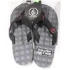 VOLCOM RECLINER BLACK/RED/GREY BROWN SQUISH