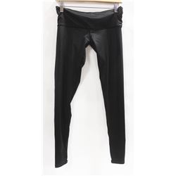 RED DRAGON WOMENS BLACK SHINY LEGGINGS