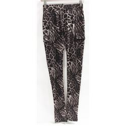 RED DRAGON WOMENS LEOPARD PRINT LEGGINGS