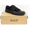 Image 1 : HUF HUPPER 2LO BLACK VELVET MENS SHOE