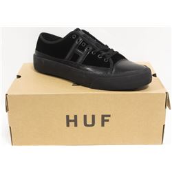 HUF HUPPER 2LO BLACK VELVET MENS SHOE