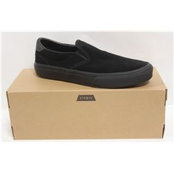 STRAYE VENTURE BLACK/BLACK SUEDE UNISEX SHOE