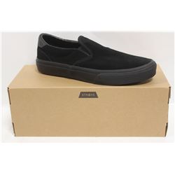 STRAYE VENTURE BLACK/BLACK SUEDE UNISEX SHOE