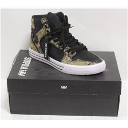 SUPRA VADER CAMO/BLACK/WHITE MENS SHOE