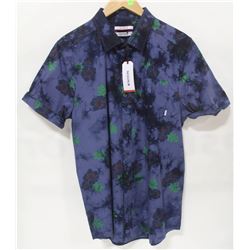 NIXON POMAS HAWAIIAN SHORT SLEEVE BUTTON UP SHIRT