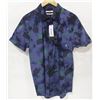 Image 1 : NIXON POMAS HAWAIIAN SHORT SLEEVE BUTTON UP SHIRT