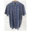 Image 1 : VANS BLUE DENIM SHORT SLEEVE CLASSIC FIT MENS