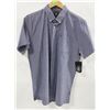Image 1 : VOLCOM BLUE DENIM SHORT SLEEVE MENS BUTTON UP