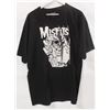 Image 1 : ZERO BLACK MISFITS LOGO MENS T-SHIRT