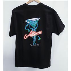 ALLTIMERS BLACK MENS LEAGUE PLAYER T-SHIRT