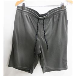 VOLCOM MENS GREY ATHLETIC SHORTS