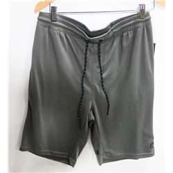 VOLCOM MENS GREY ATHLETIC SHORTS