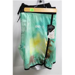 VOLCOM MUSHIES MENS AQUA BOARD SHORTS