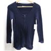 Image 1 : VOLCOM WOMENS NAVY BLUE LONG SLEEVE SWEATER