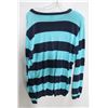Image 1 : WESC WOMENS NAVY/BLUE STRIPED LONG SLEEVE SWEATER