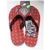 Image 1 : VOLCOM RECLINER MENS SQUISH THIS BLACK/RED/WHITE