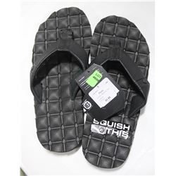 VOLCOM MENS RECLINER BLACK/BLACK SQUISH THIS THONG