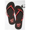 Image 1 : VANS MALTA RED/GOLD WOMENS THONG SANDALS