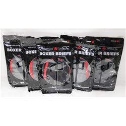 BAG OF 5 RED DRAGON MEDIUM BOXER BRIEFS