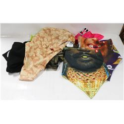X-LARGE BAG OF ASSORTED AIR HOLE MASKS
