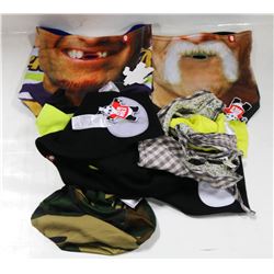 X-LARGE BAG OF ASSORTED AIR HOLE MASKS