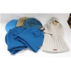 LARGE BAG OF WOMENS ASSORTED TOQUES AND BALACLAVAS