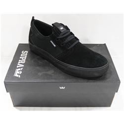 SUPRA FLOW BLACK/BLACK MENS SHOE