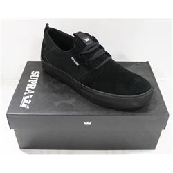 SUPRA FLOW BLACK/BLACK MENS SHOE