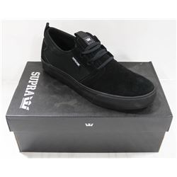 SUPRA FLOW BLACK/BLACK MENS SHOE