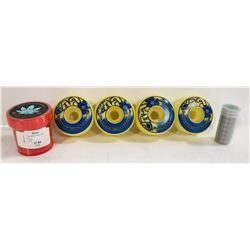 BAG OF 60MM WHEELS, BEARINGS AND HARDWARE
