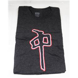 RED DRAGON DARK GREY MENS RED/WHITE LOGO T-SHIRT