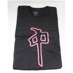 RED DRAGON DARK GREY MENS RED/WHITE LOGO T-SHIRT