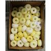 Image 1 : FLAT OF ASSORTED SIZED SKATEBOARD WHEELS