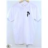 Image 1 : AMERICAN APPAREL MENS WHITE PLUSH T-SHIRT