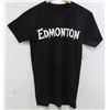 Image 1 : MENS BLACK EDMONTON PLUSH T-SHIRT SIZE SMALL