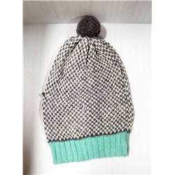 AMBLER KNITTED LADIES TOQUE HANDMADE IN NAPAL.